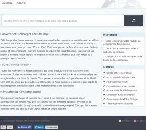 Télécharger et convertir une vidéo Youtube au format MP3