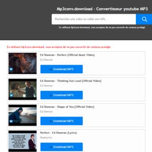 La fin des convertisseurs MP3 Youtube ?